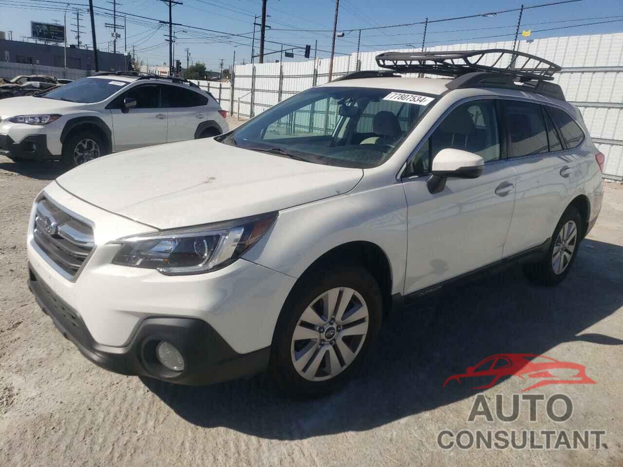 SUBARU OUTBACK 2019 - 4S4BSAFC3K3370494