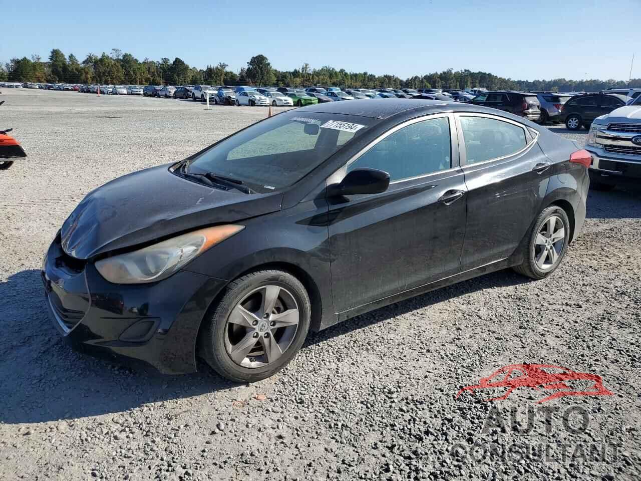 HYUNDAI ELANTRA 2011 - KMHDH4AE0BU103194