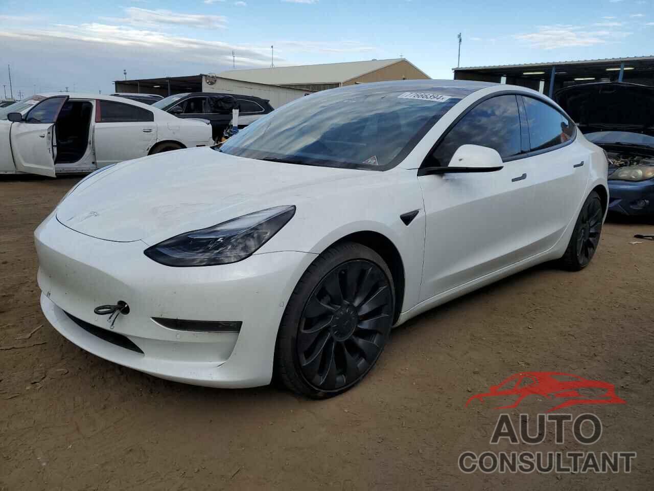 TESLA MODEL 3 2022 - 5YJ3E1EC9NF255293