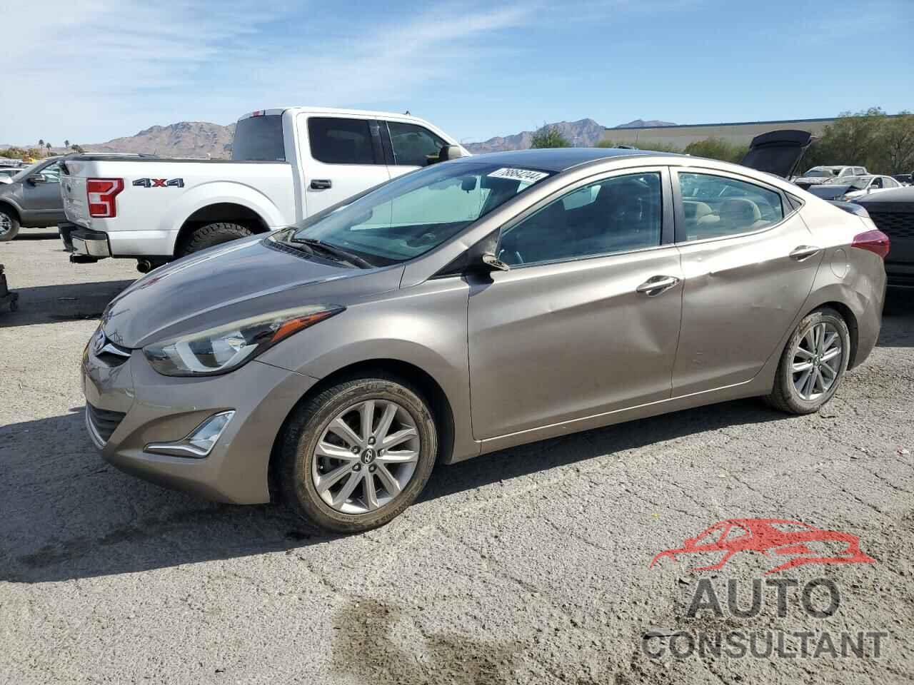 HYUNDAI ELANTRA 2014 - 5NPDH4AE9EH517836
