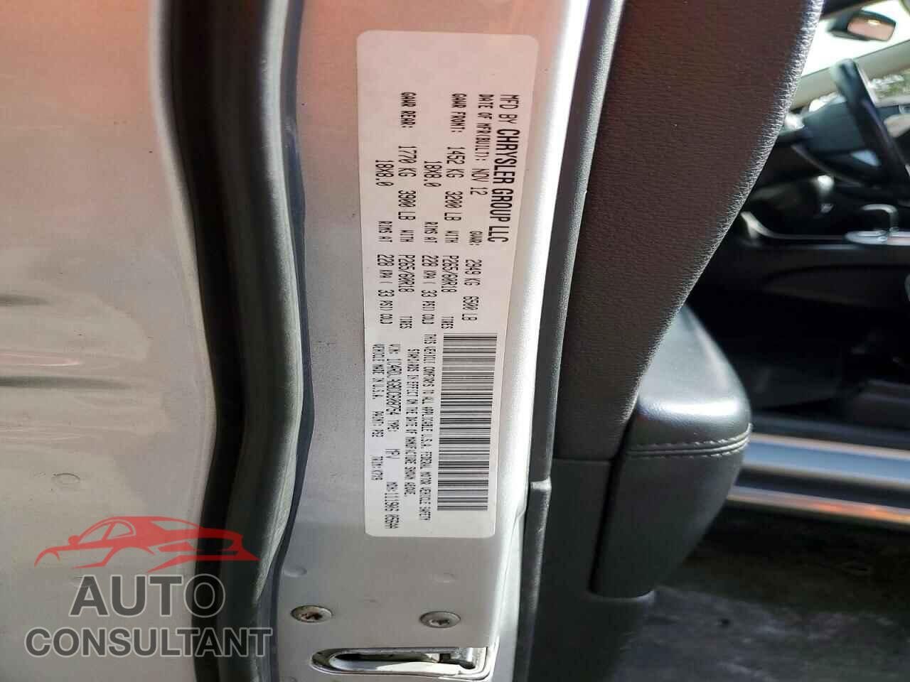 DODGE DURANGO 2013 - 1C4RDJAG8DC608754
