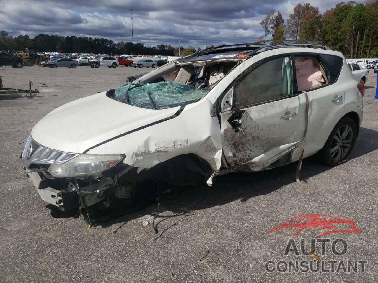 NISSAN MURANO 2010 - JN8AZ1MW2AW111375