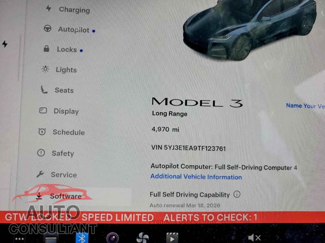 TESLA MODEL 3 2026 - 5YJ3E1EA9TF123761
