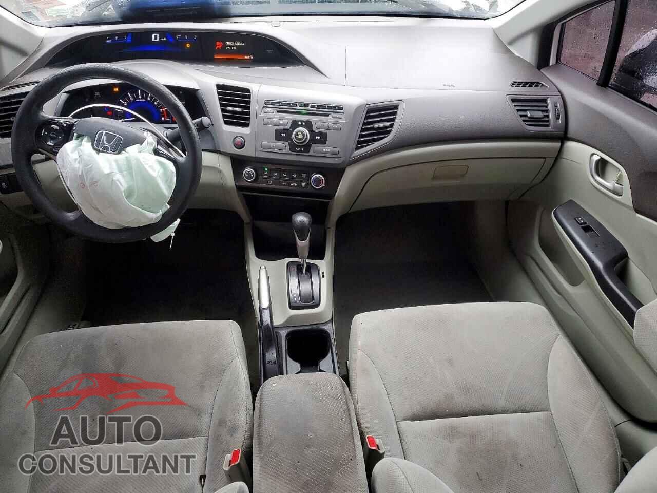 HONDA CIVIC 2012 - 19XFB2F50CE103434