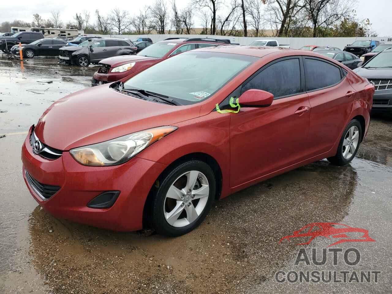 HYUNDAI ELANTRA 2011 - KMHDH4AE8BU114637