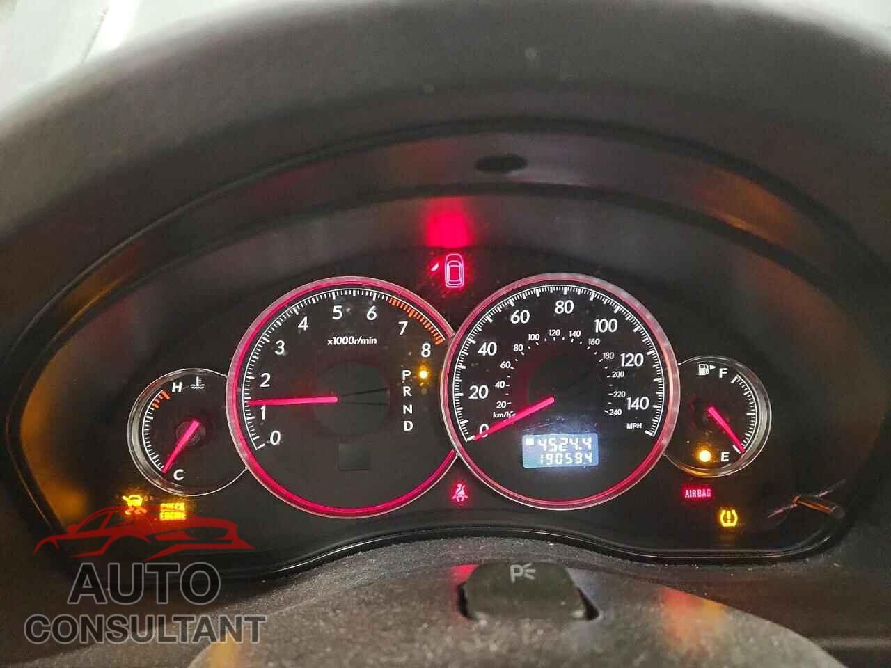 SUBARU OUTBACK 2009 - 4S4BP61C697345839