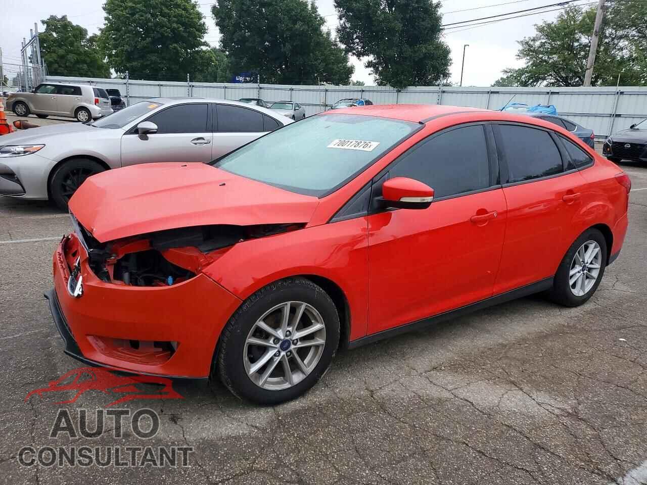FORD FOCUS 2016 - 1FADP3F27GL336136