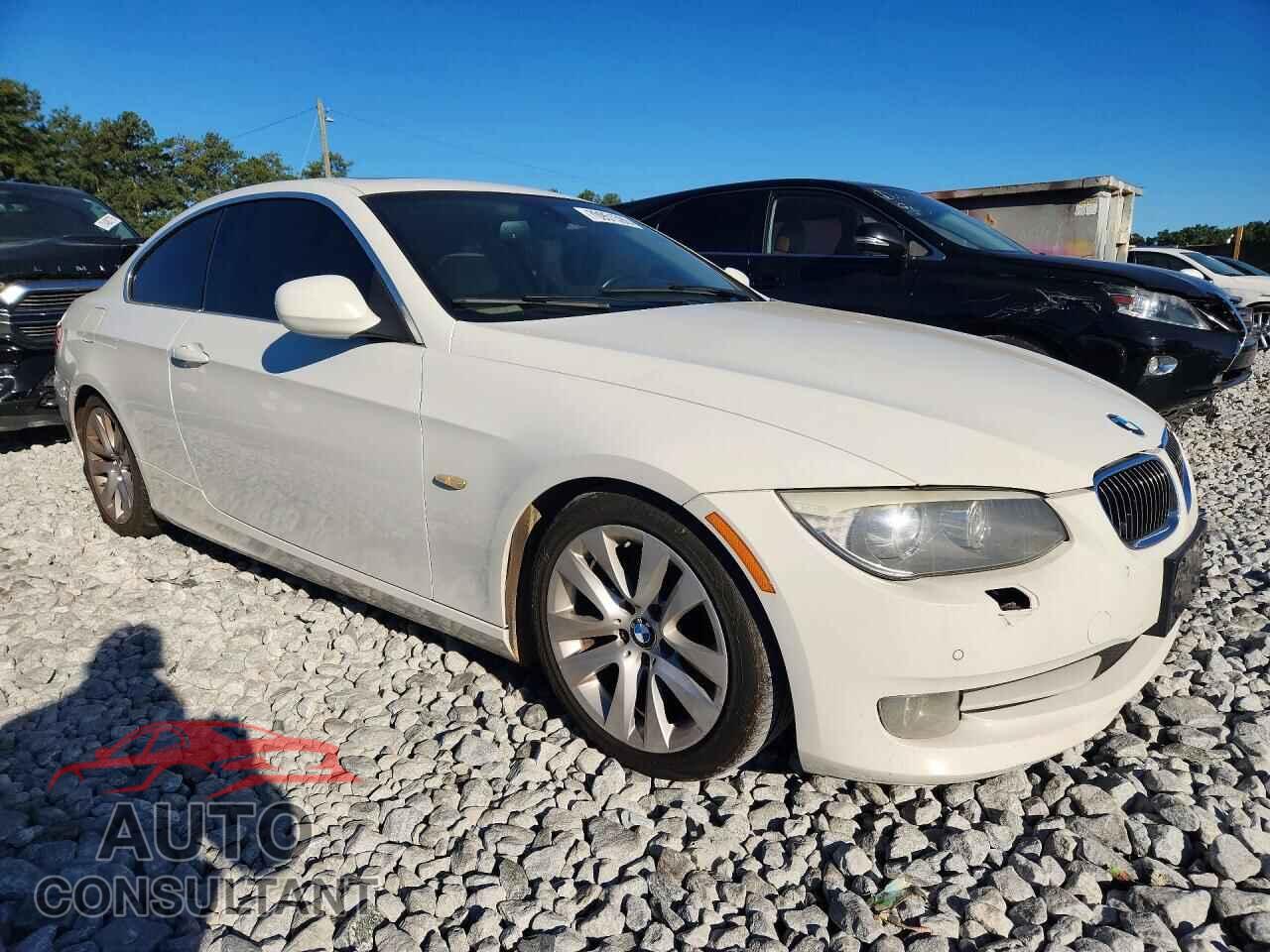 BMW 3 SERIES 2013 - WBAKE3C56DE771443