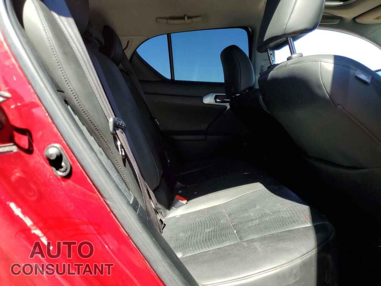 LEXUS CT 200 2011 - JTHKD5BH8B2022962