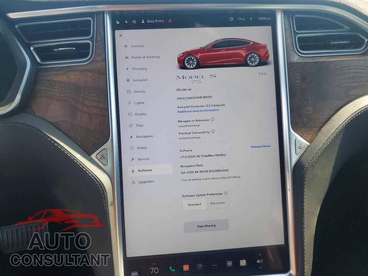TESLA MODEL S 2017 - 5YJSA1E10HF189761