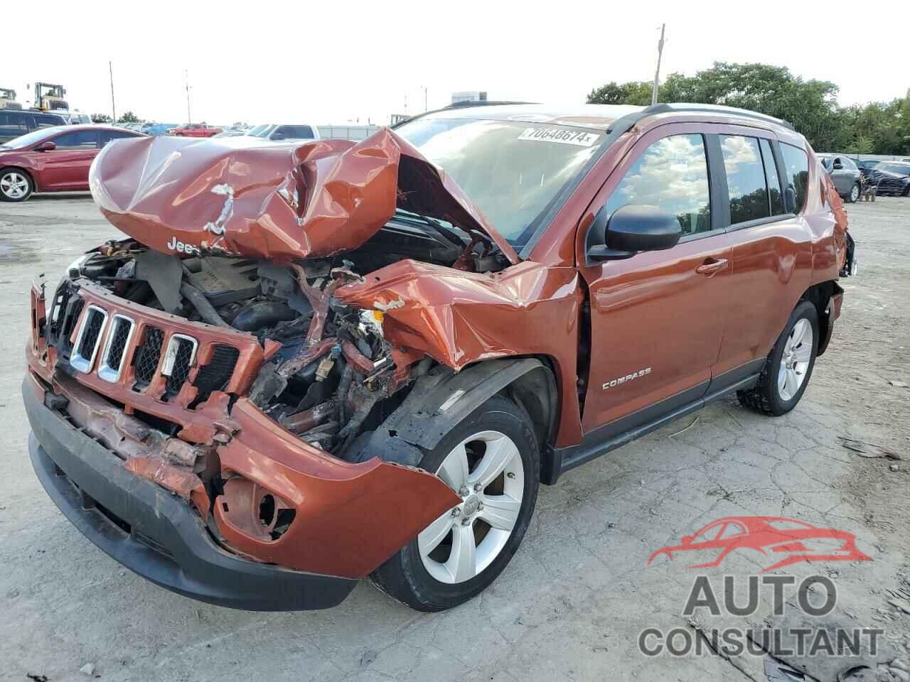 JEEP COMPASS 2012 - 1C4NJDBB9CD567698