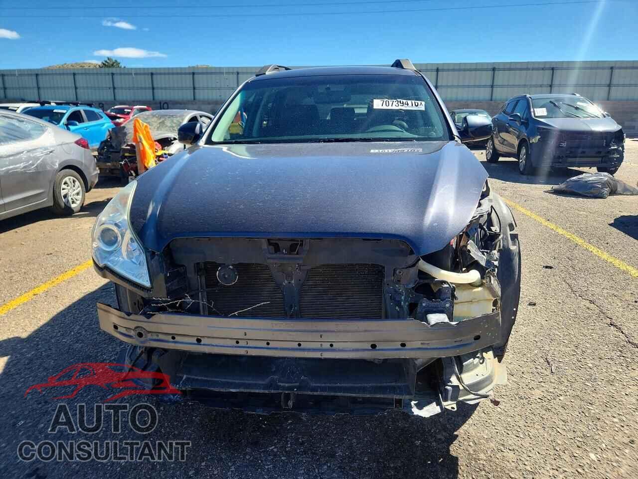 SUBARU OUTBACK 2012 - 4S4BRBKC7C3202771