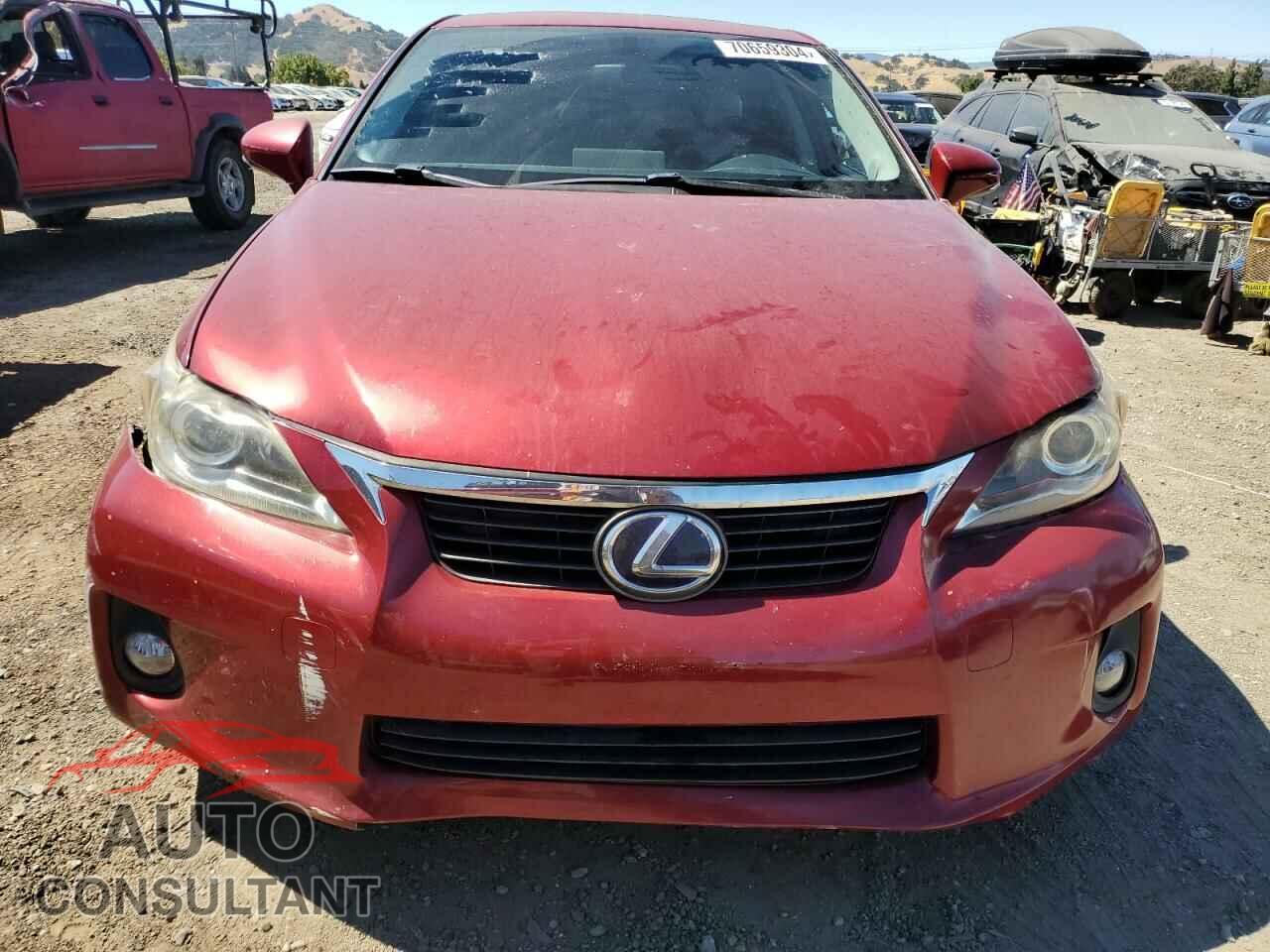 LEXUS CT 200 2011 - JTHKD5BH8B2022962