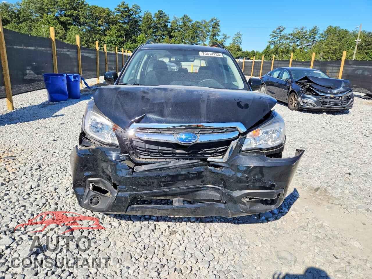 SUBARU FORESTER 2018 - JF2SJADC0JH607987