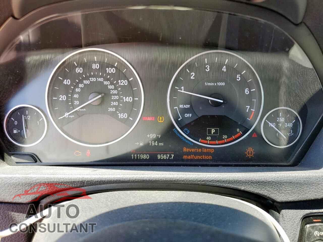 BMW 3 SERIES 2016 - WBA8E1G59GNU10253