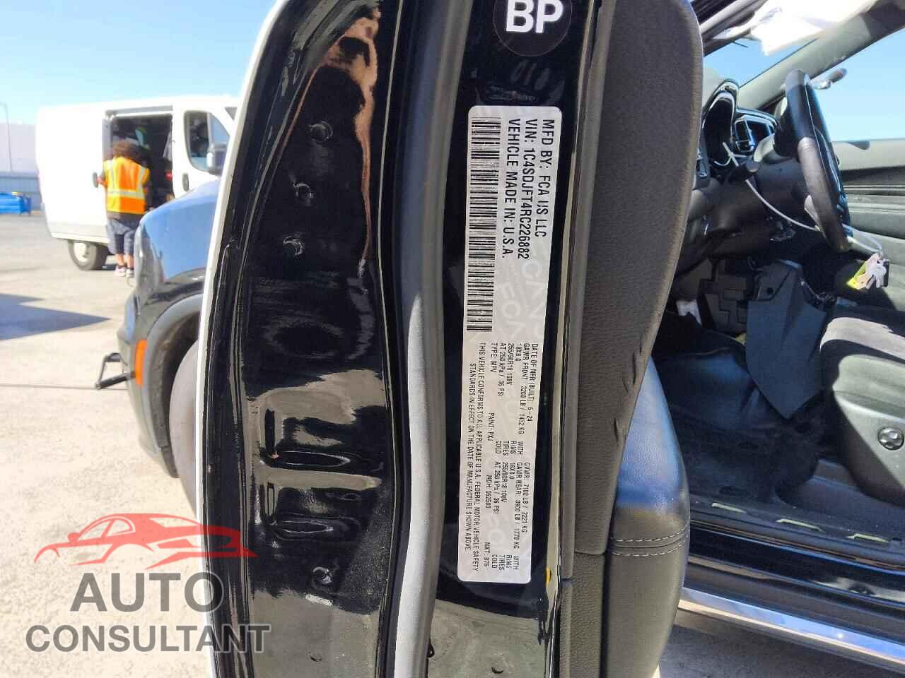DODGE DURANGO 2024 - 1C4SDJFT4RC226882