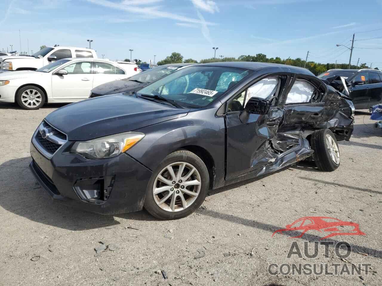 SUBARU IMPREZA 2012 - JF1GJAC68CH029968