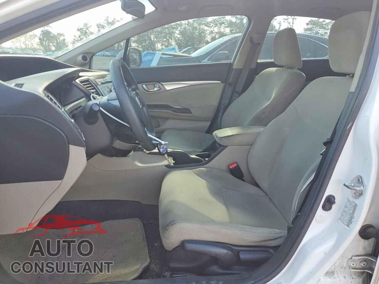 HONDA CIVIC 2013 - 19XFB2F88DE260463