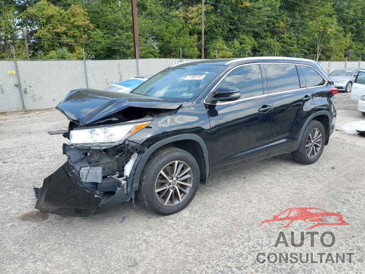 TOYOTA HIGHLANDER 2018 - 5TDJZRFH1JS907057