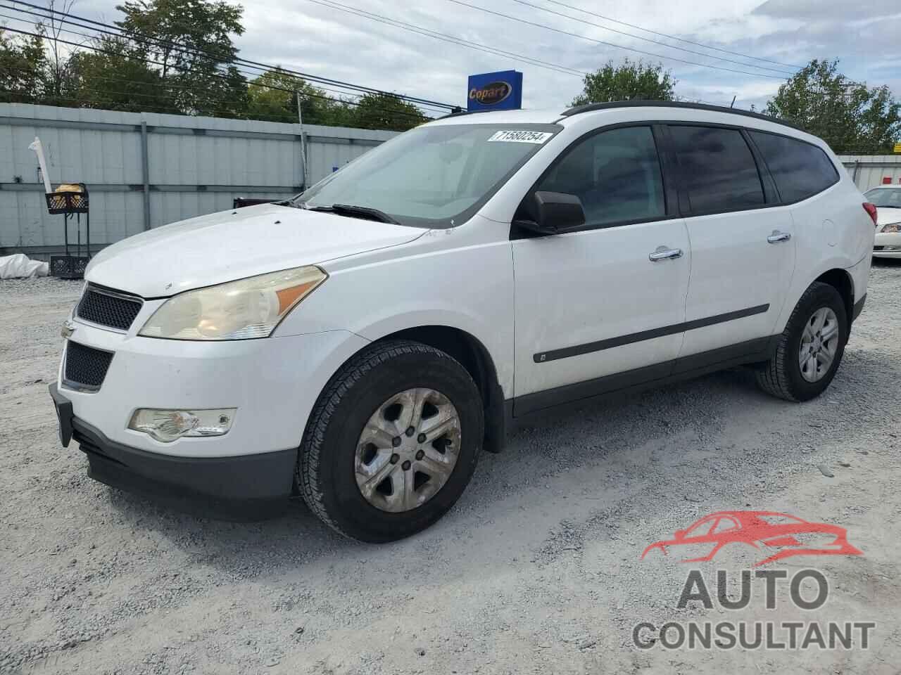 CHEVROLET TRAVERSE 2010 - 1GNLREED9AS123210