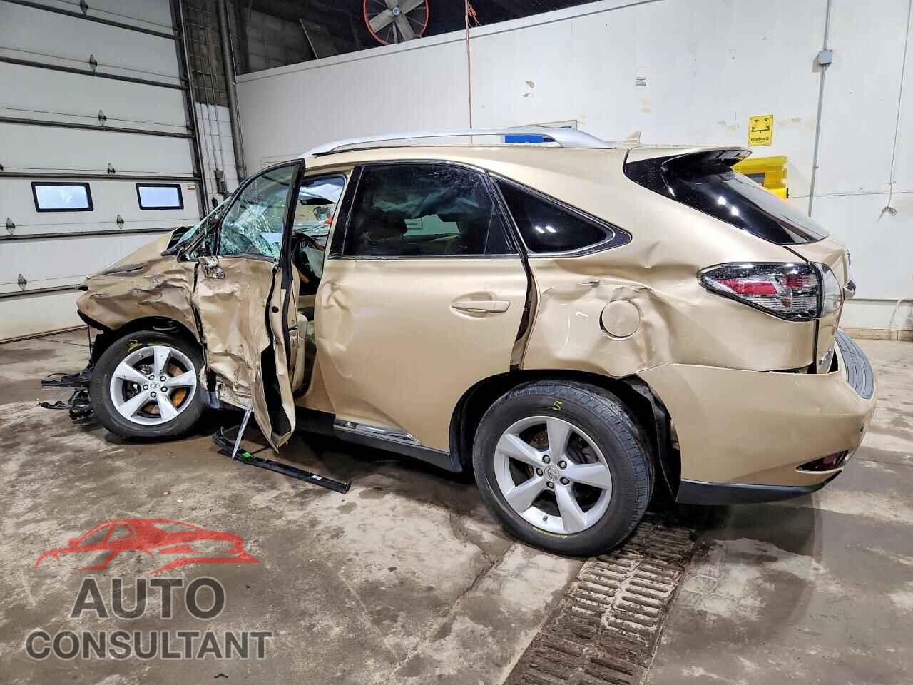 LEXUS RX350 2010 - 2T2BK1BA4AC019152