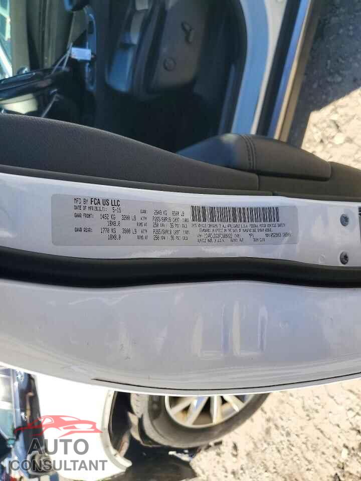DODGE DURANGO 2015 - 1C4RDJDG3FC889022