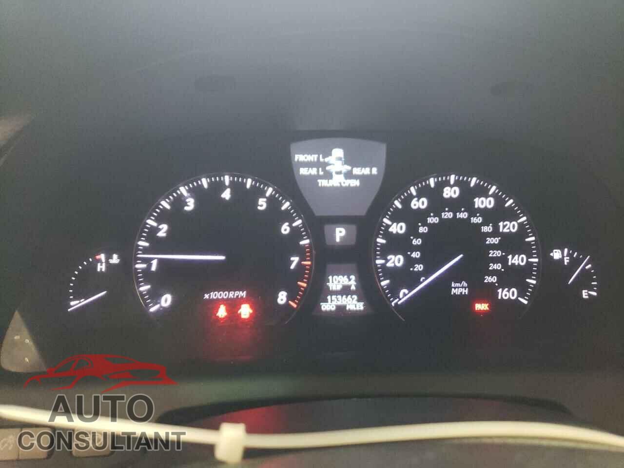 LEXUS LS460 2010 - JTHGL5EFXA5037804