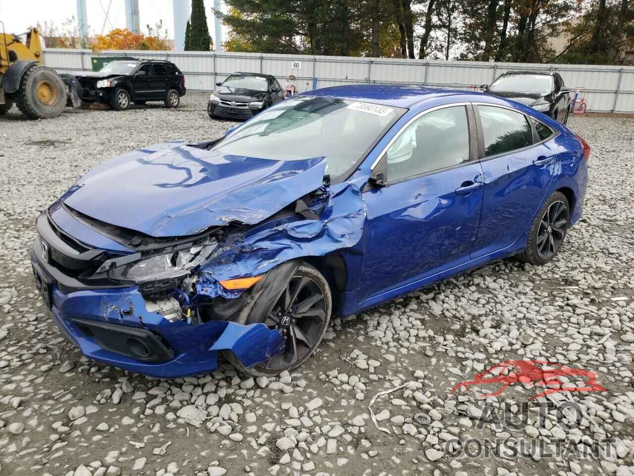 HONDA CIVIC 2019 - 2HGFC2F85KH539112