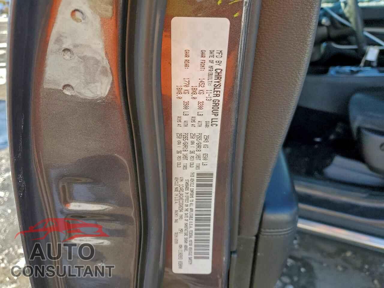 DODGE DURANGO 2014 - 1C4RDJAGXEC330294