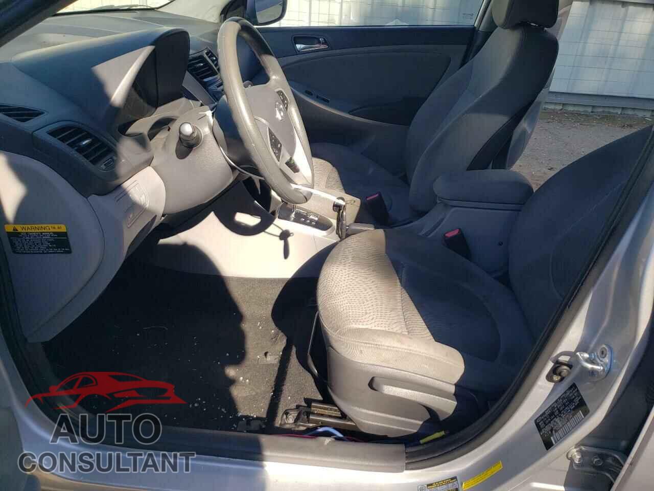 HYUNDAI ACCENT 2012 - KMHCU4AE3CU247122