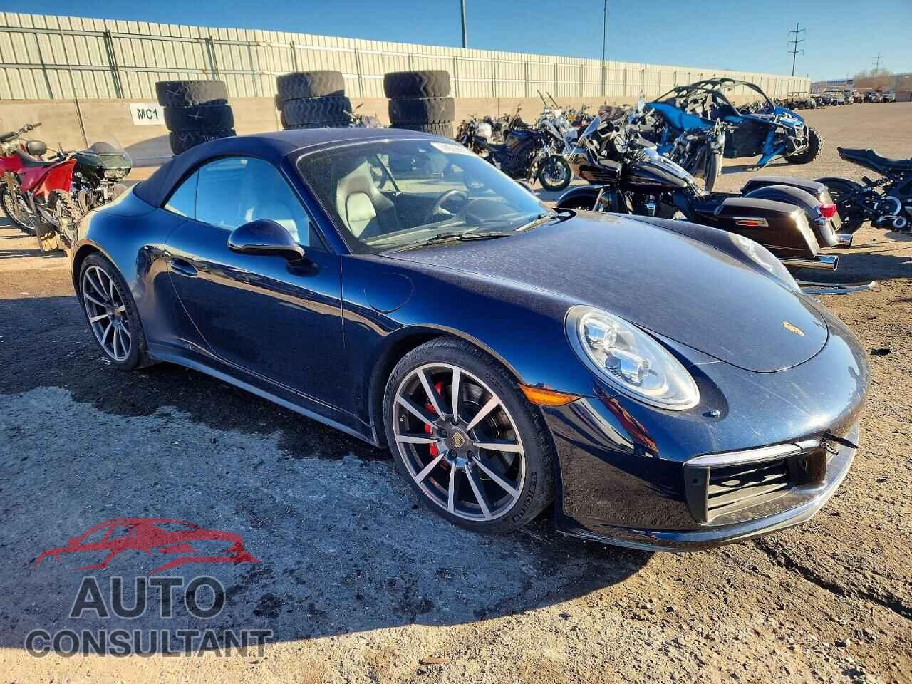 PORSCHE 911 2017 - WP0CB2A92HS155231