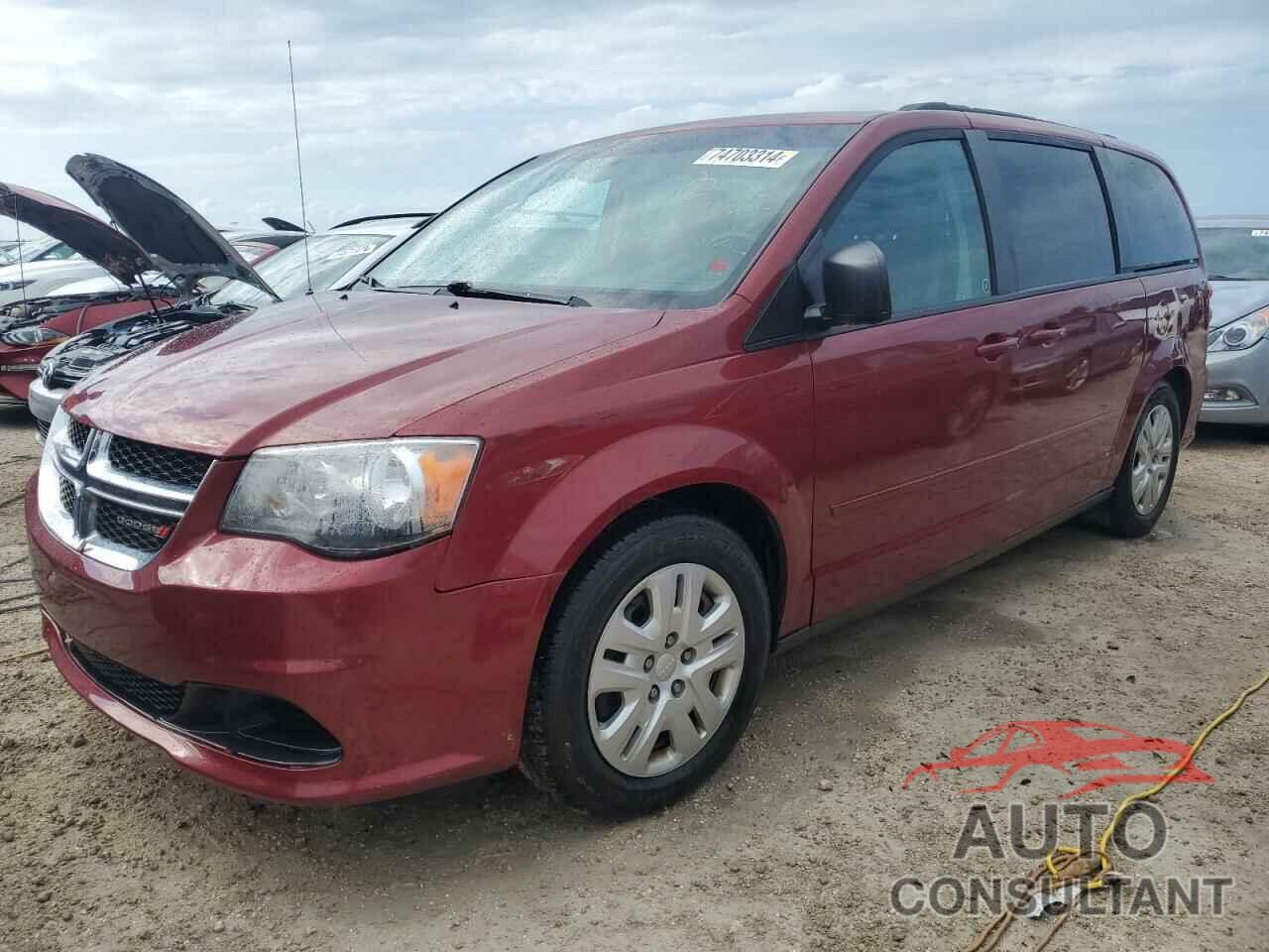 DODGE CARAVAN 2016 - 2C4RDGBG8GR241867