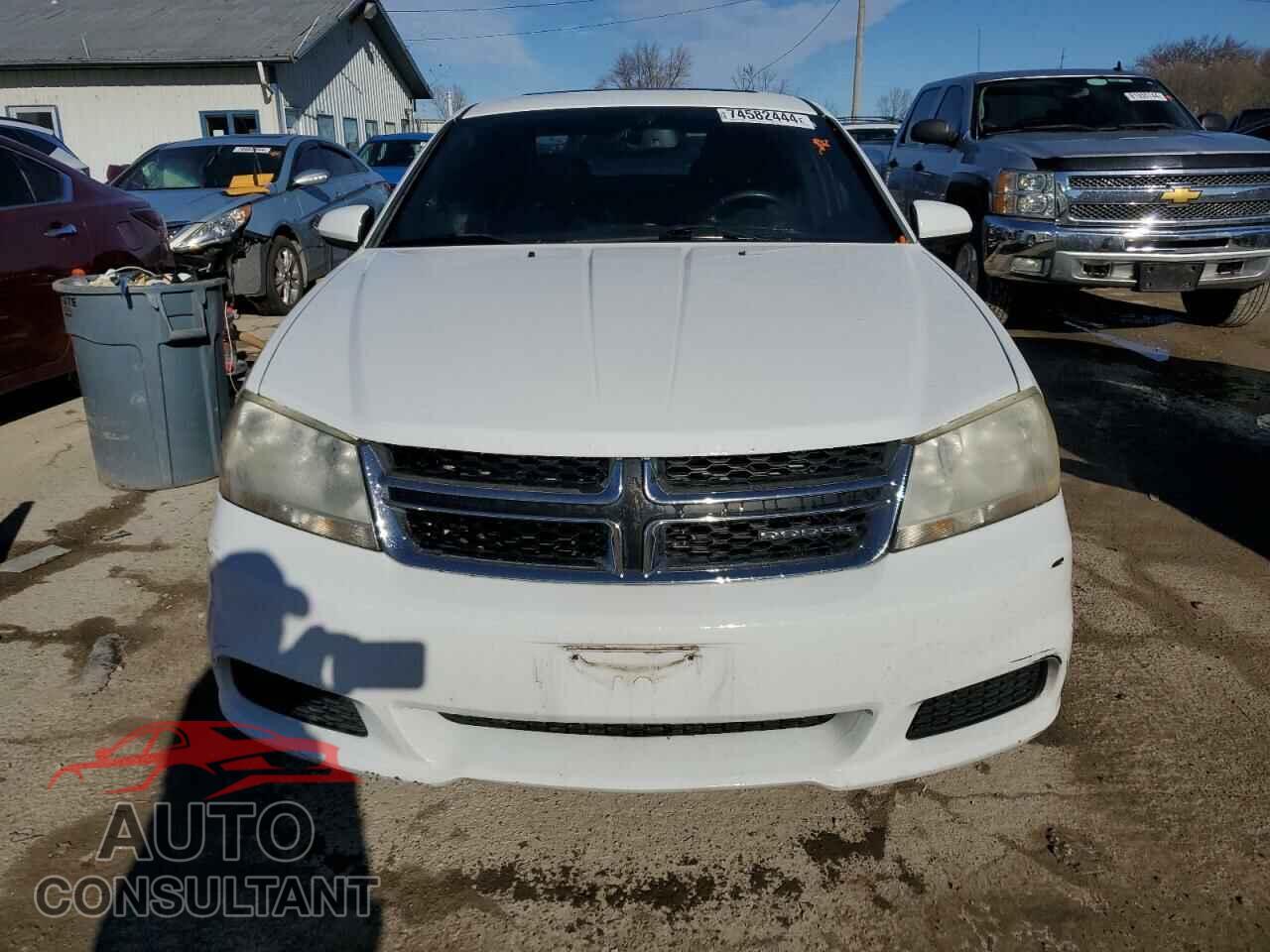 DODGE AVENGER 2012 - 1C3CDZCB5CN120472