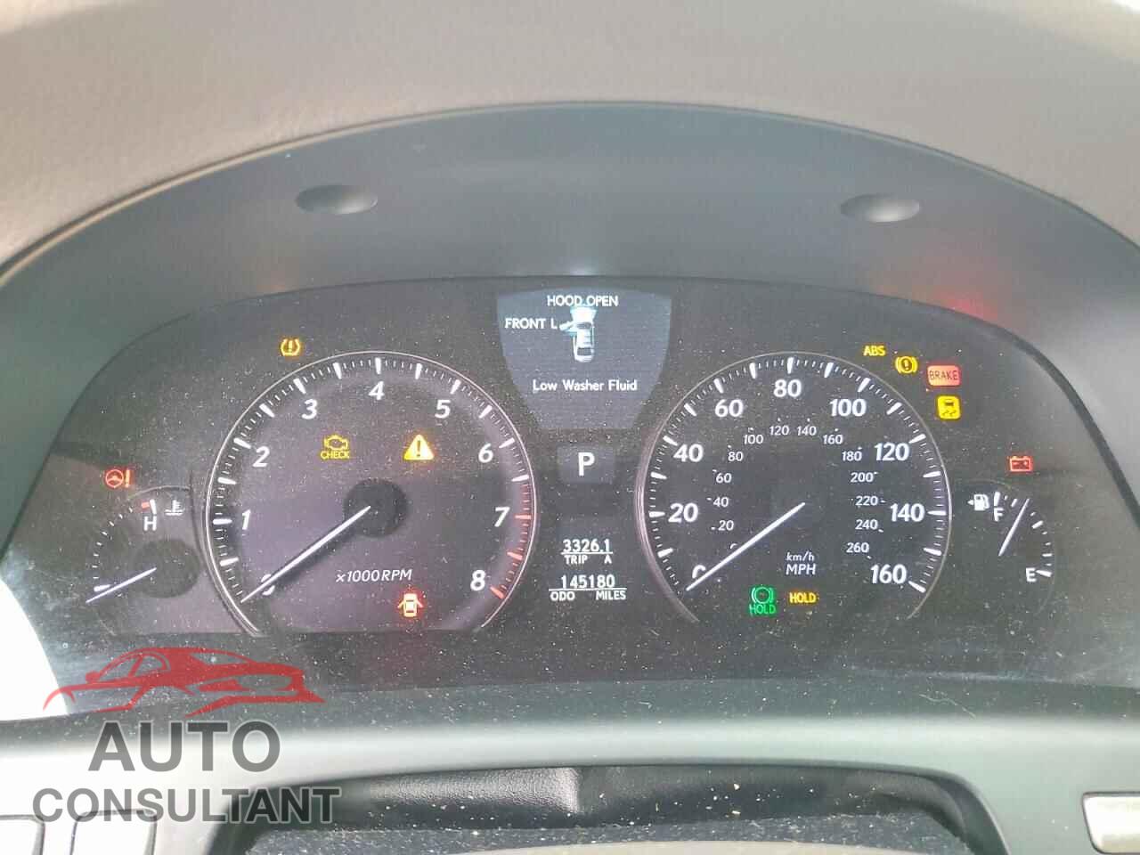 LEXUS LS460 2010 - JTHBL5EF8A5097445