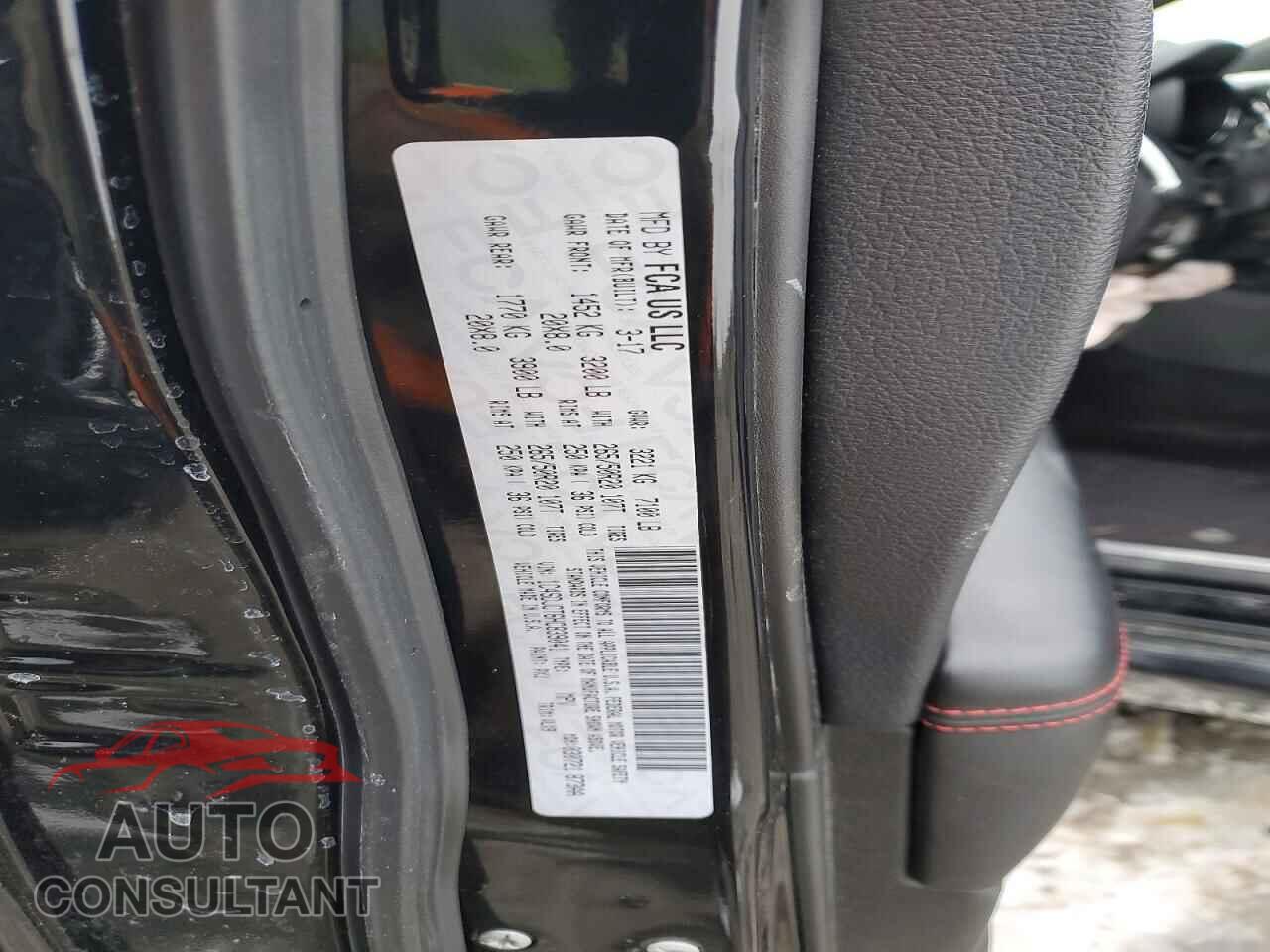 DODGE DURANGO 2017 - 1C4SDJCT6HC839041