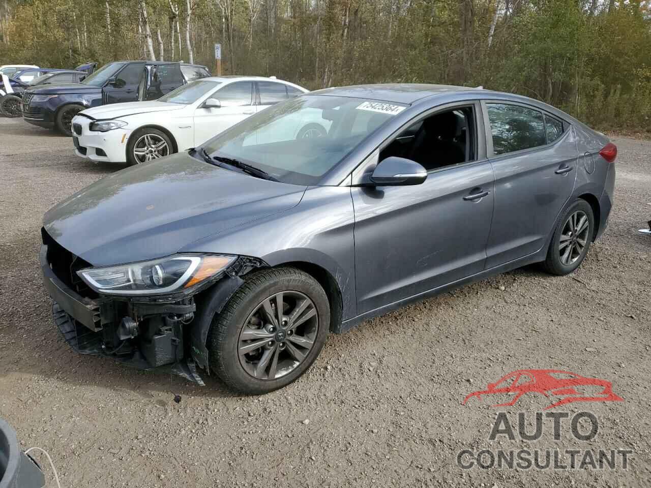 HYUNDAI ELANTRA 2018 - KMHD84LF3JU620476