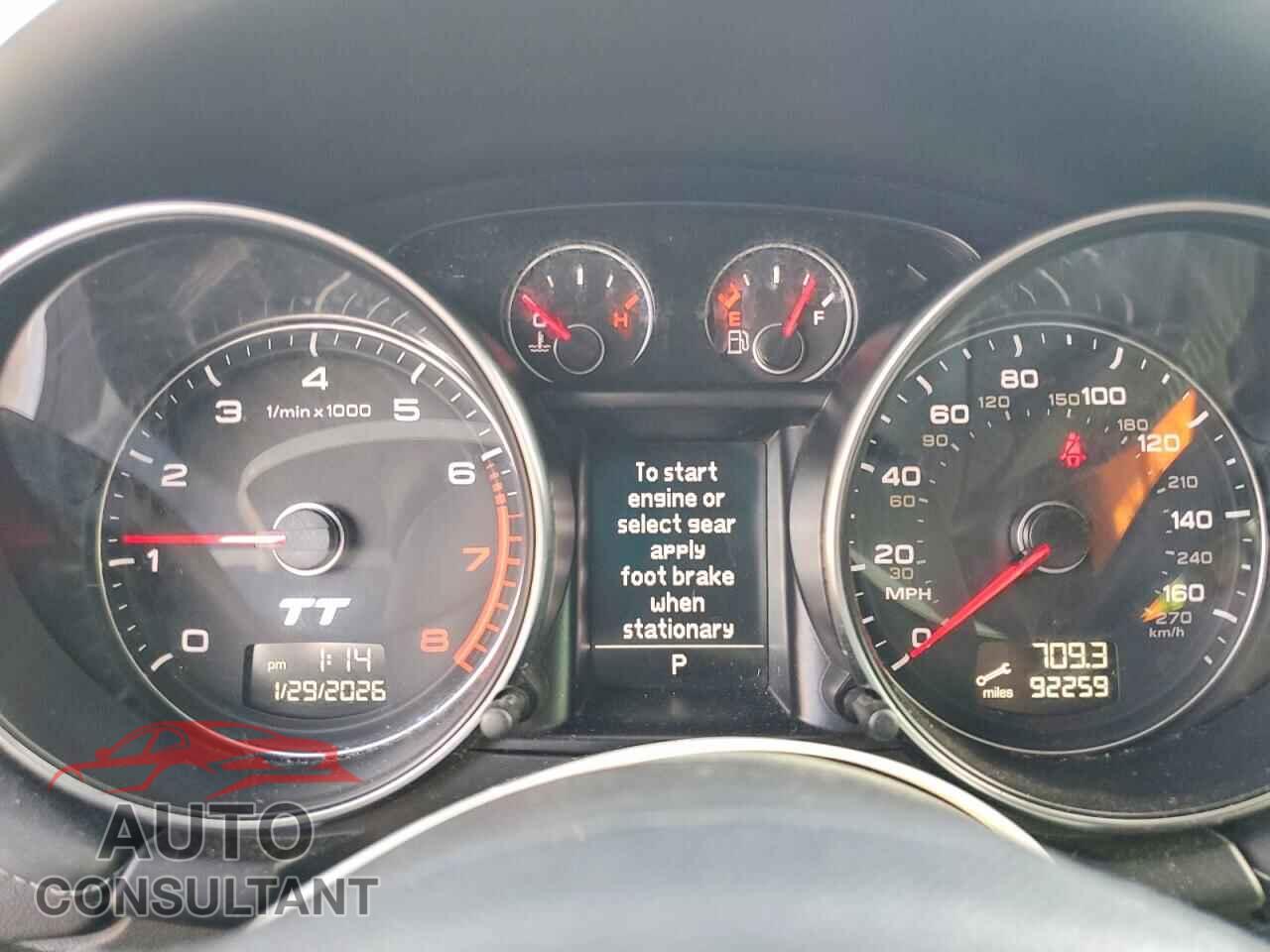 AUDI TT 2015 - TRUSFAFK5F1000901