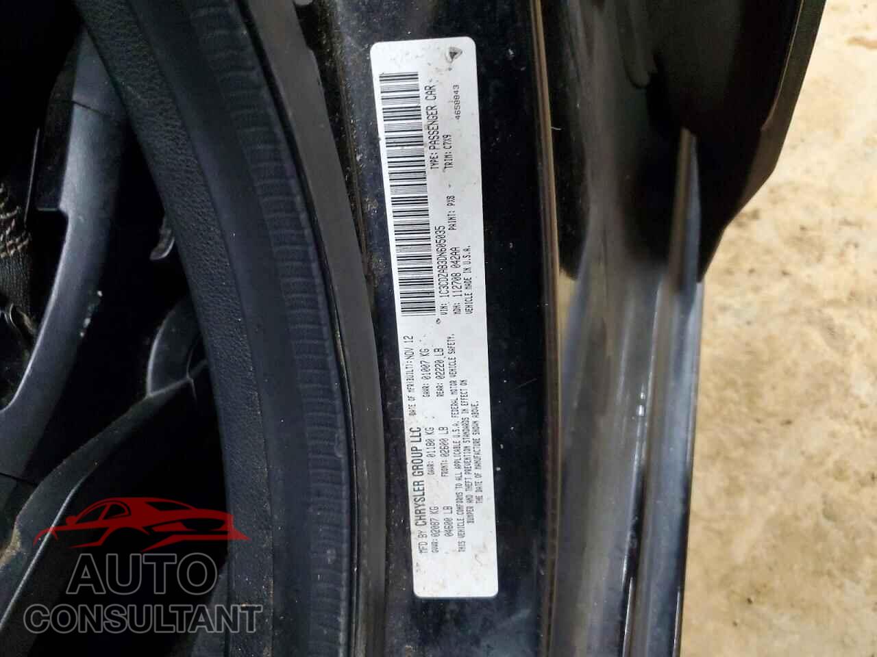 DODGE AVENGER 2013 - 1C3CDZAB3DN605035
