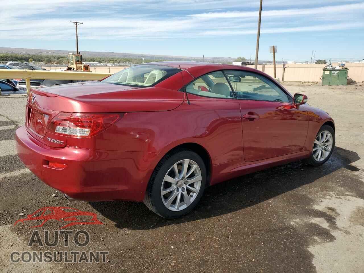 LEXUS IS 2010 - JTHFF2C25A2508485