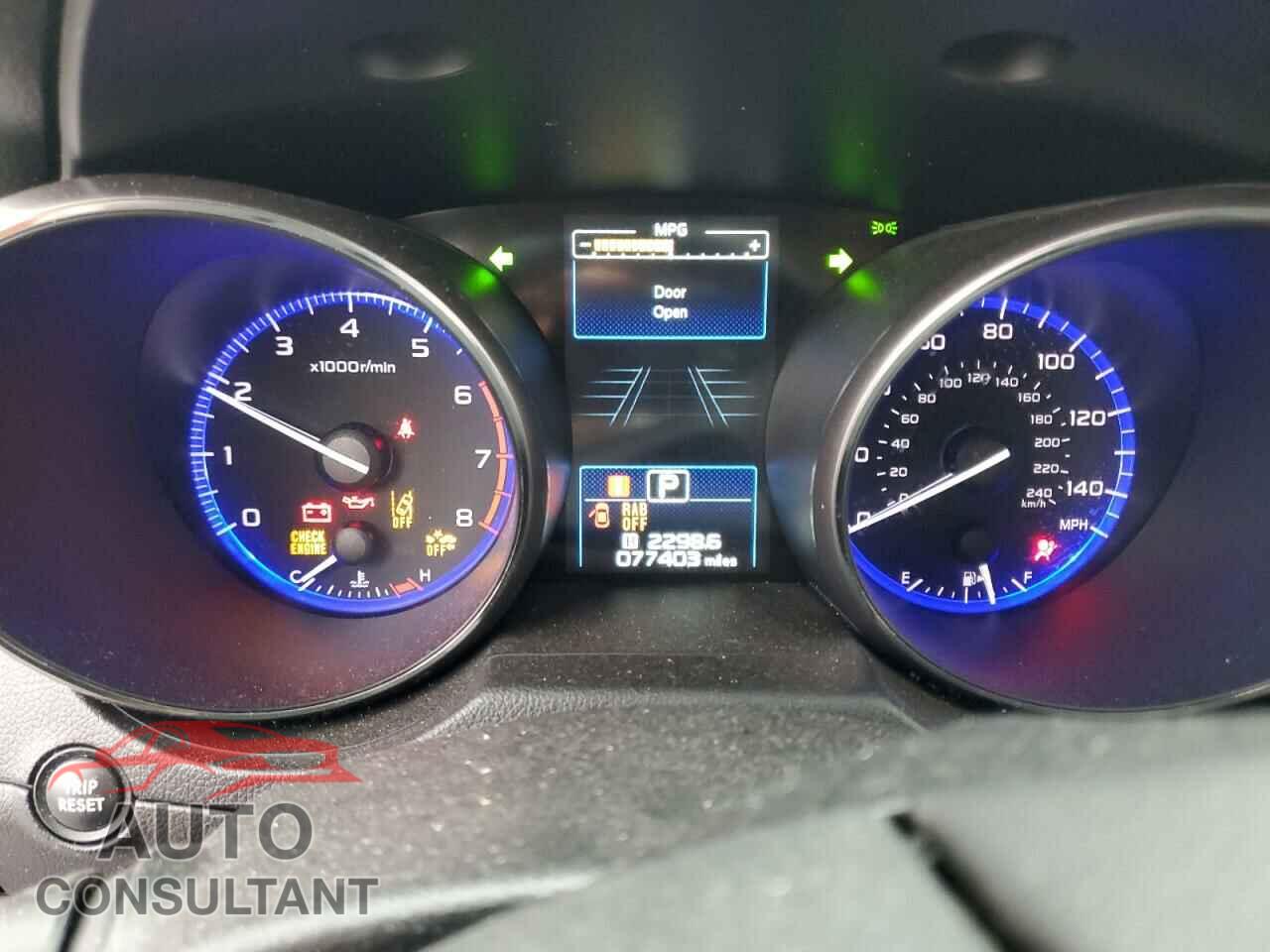 SUBARU OUTBACK 2017 - 4S4BSANC9H3238236