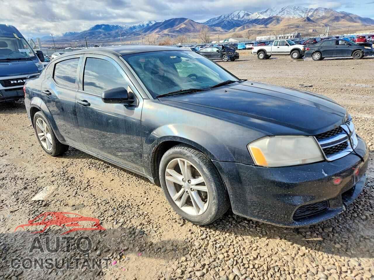 DODGE AVENGER 2012 - 1C3CDZCB9CN182909