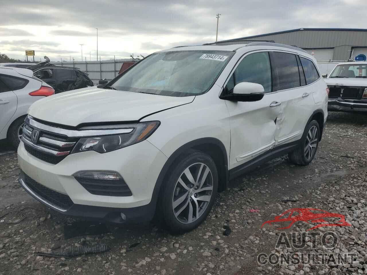 HONDA PILOT 2016 - 5FNYF6H9XGB005032