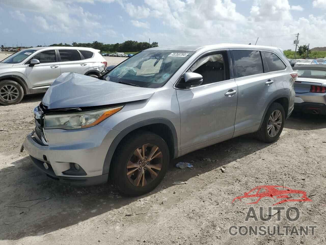 TOYOTA HIGHLANDER 2016 - 5TDZKRFH7GS157499