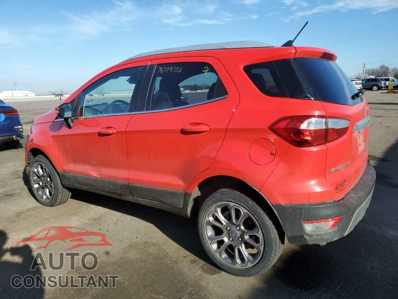 FORD ECOSPORT 2020 - MAJ6S3KL3LC347540