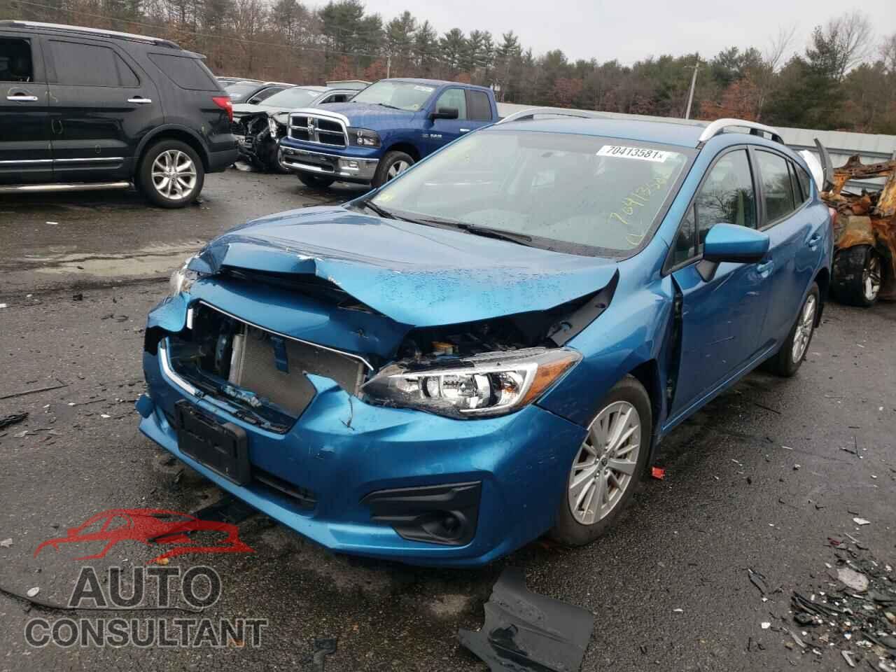 SUBARU IMPREZA 2017 - 4S3GTAB65H3745737