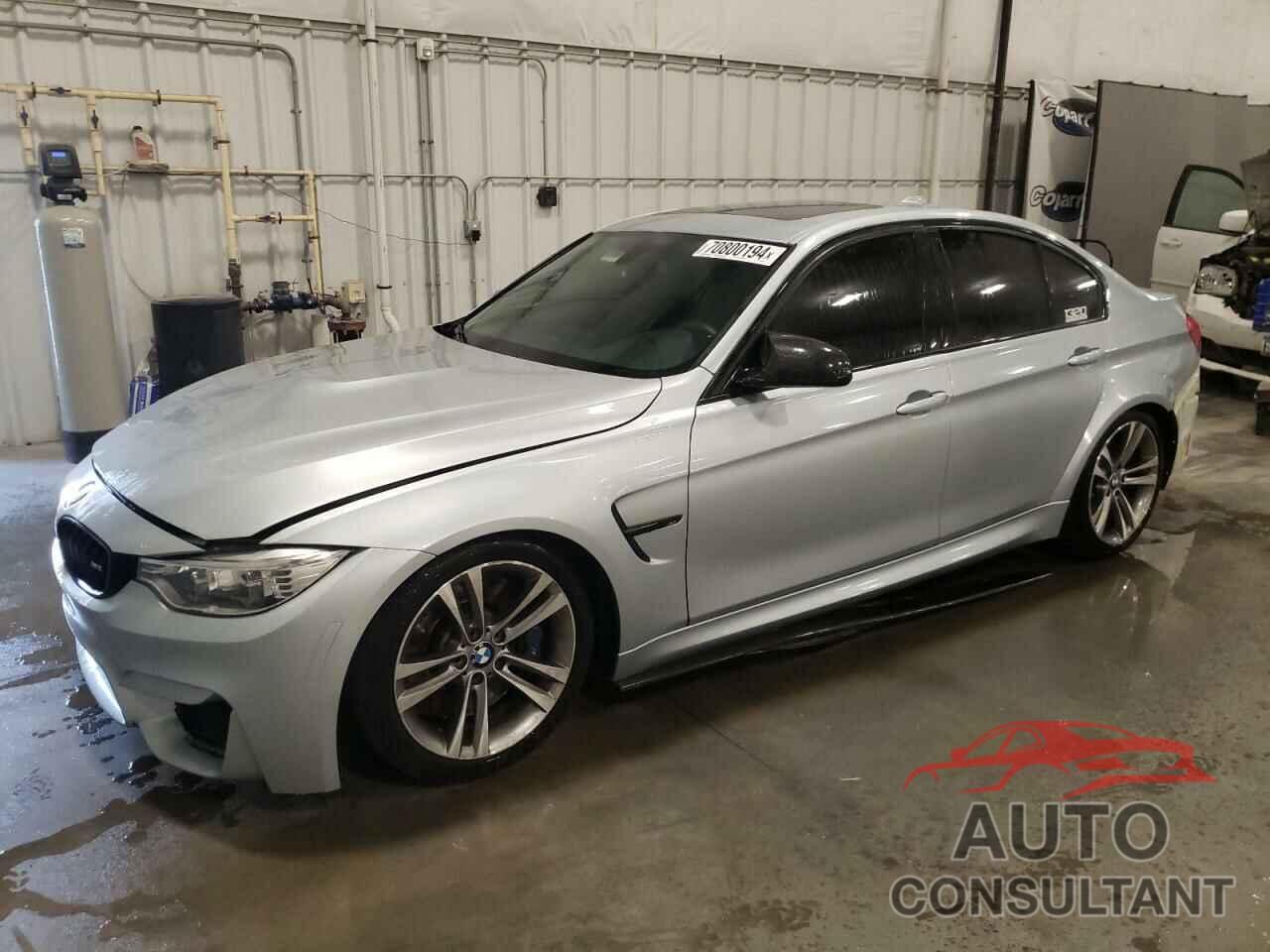 BMW M3 2016 - WBS8M9C56G5E68682