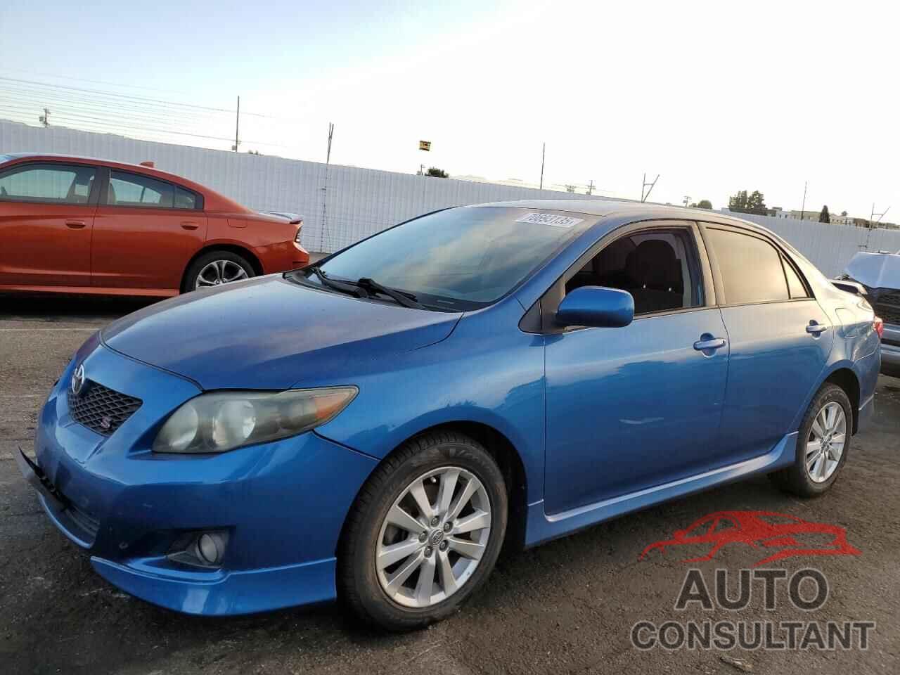 TOYOTA COROLLA 2009 - 1NXBU40EX9Z088539
