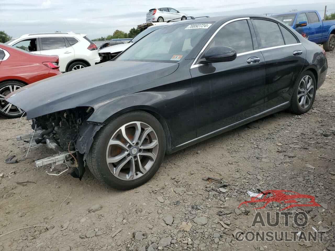 MERCEDES-BENZ C-CLASS 2017 - 55SWF4KB3HU185798
