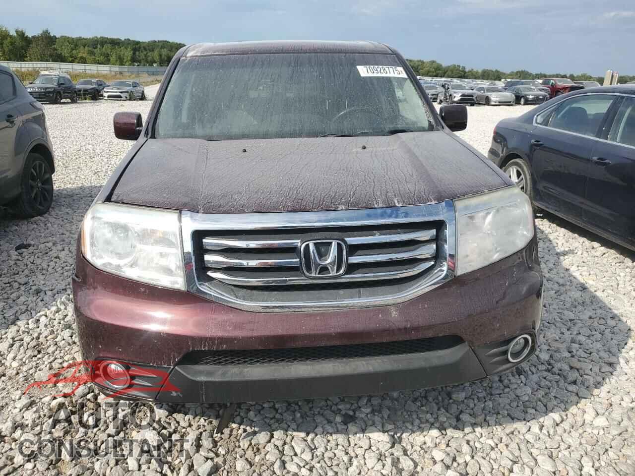 HONDA PILOT 2012 - 5FNYF4H73CB060399