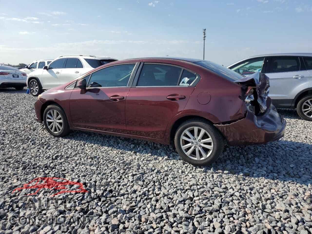 HONDA CIVIC 2012 - 19XFB2F87CE322448